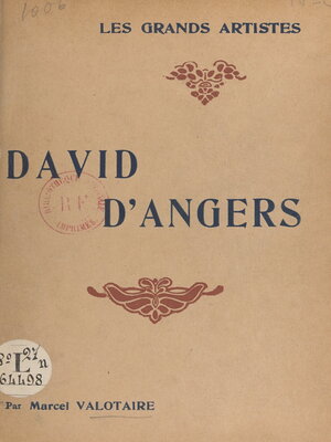 cover image of David d'Angers